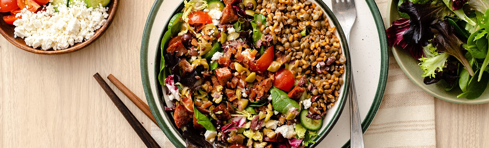 برغل باللحم الخالي من الدهون والخضروات