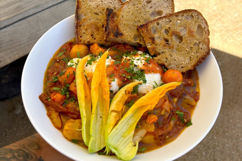 شكشوكة العدس والخضروات الصحية