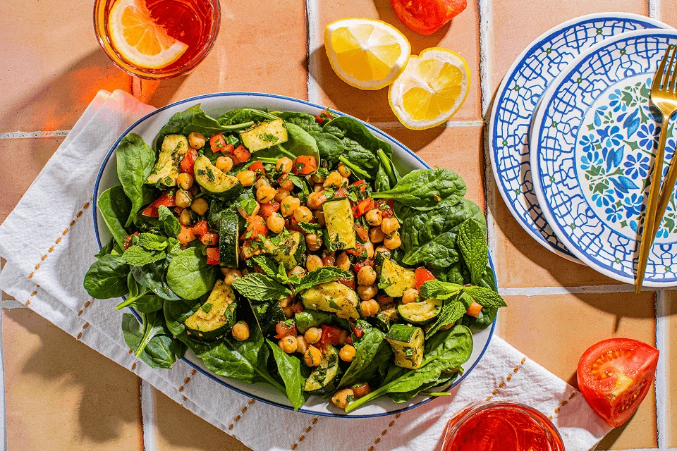 تبولة البحر الأبيض المتوسط الصحية