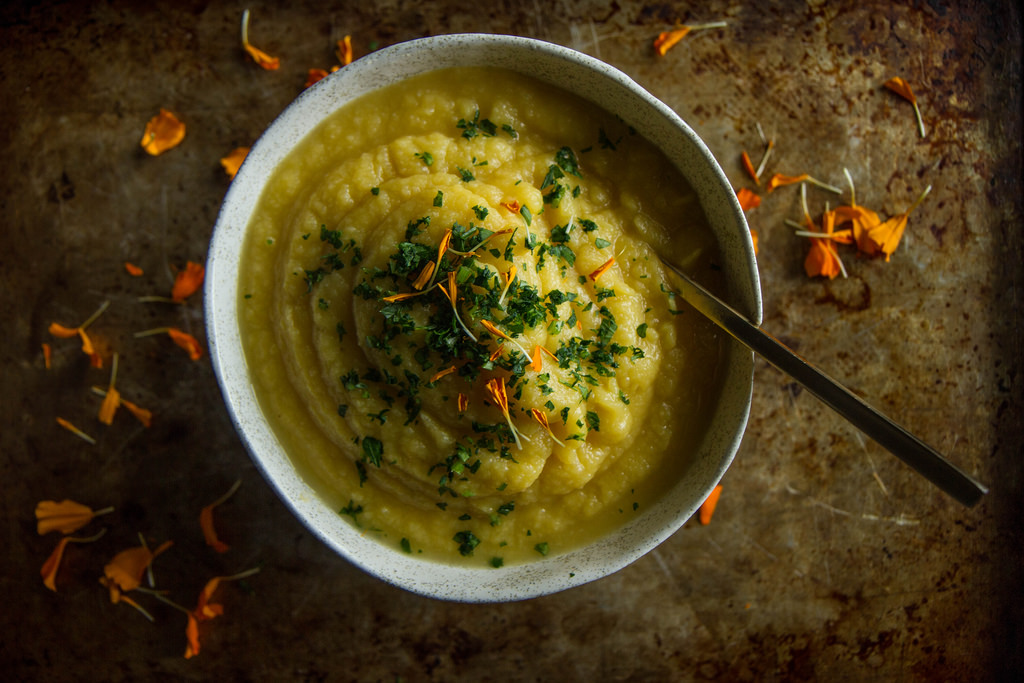 شوربة القرع والكرفس الصحية لمرضى السكري