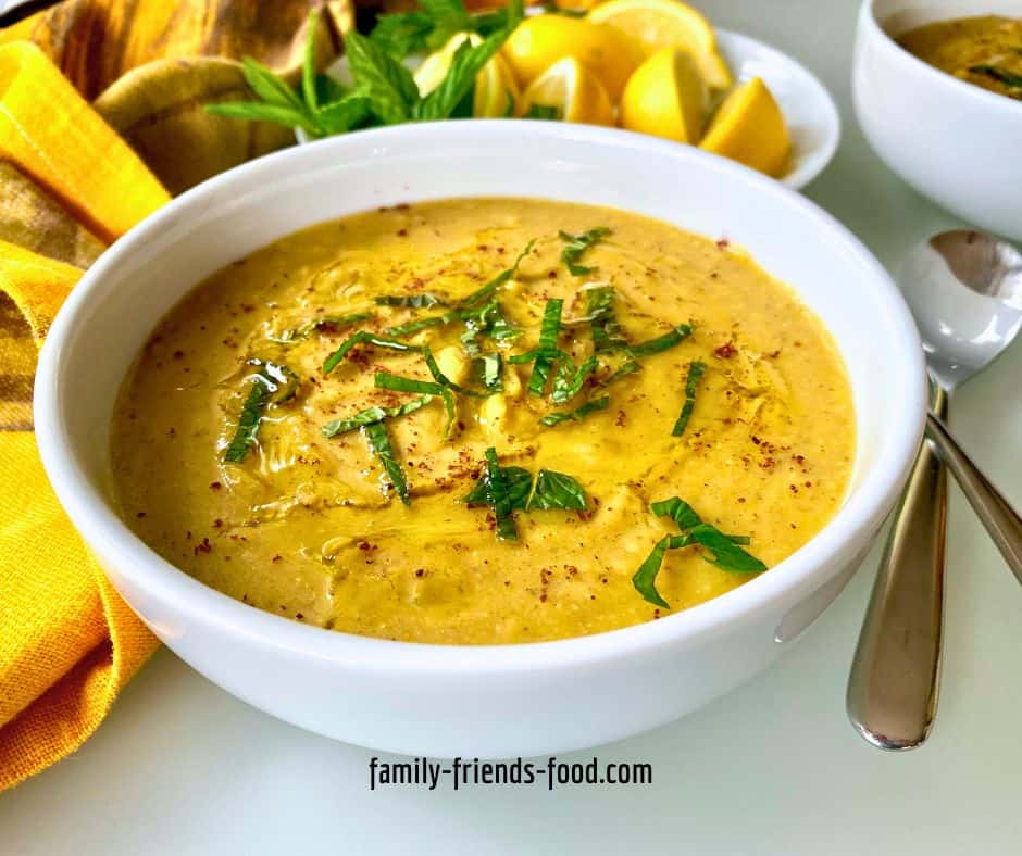 شوربة العدس الأحمر الصحية