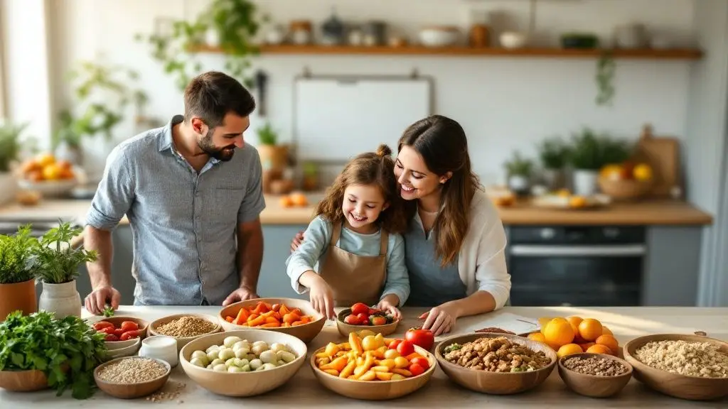 حساء الشوفان والخضروات الموسمية الصحي