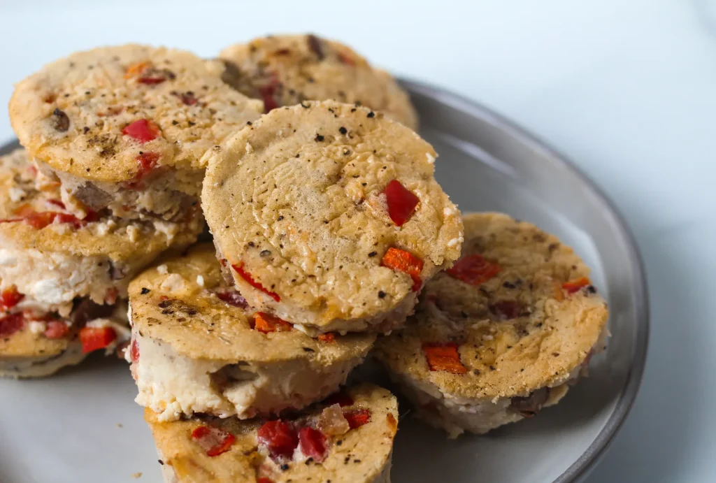 الشكشوكة الصحية بزيت الزيتون والبيض المخفوق