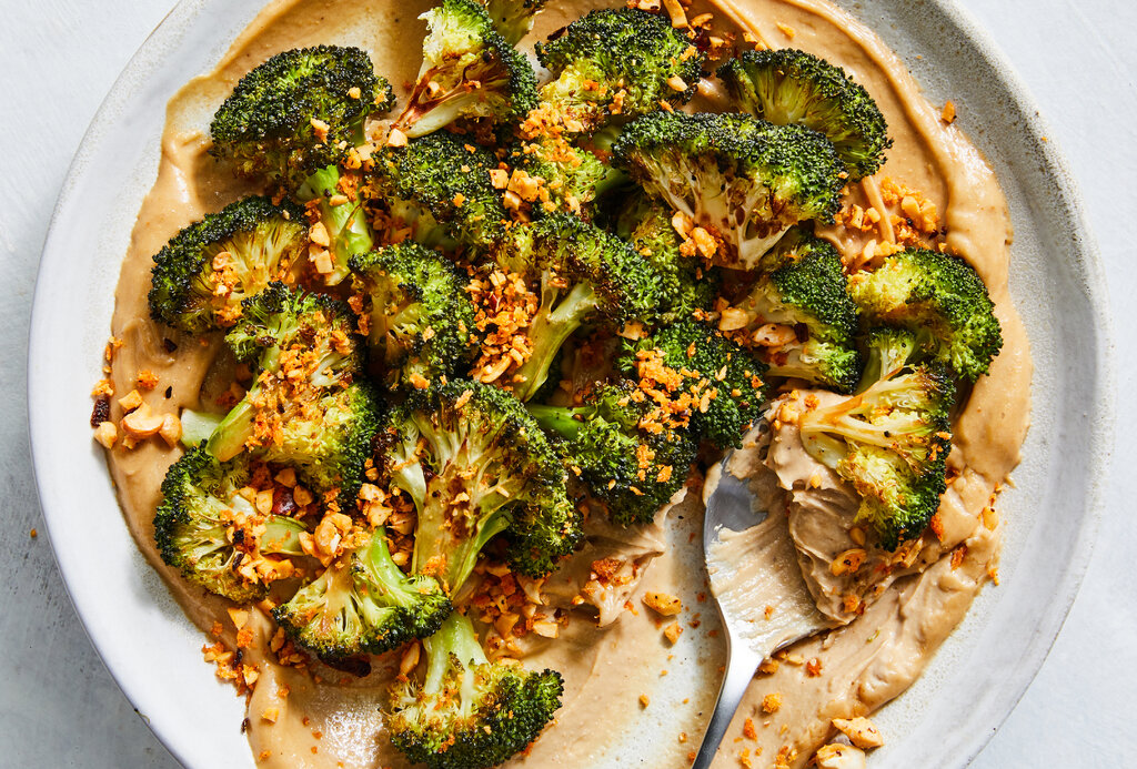 طاجن الخضروات والبروكلي غير الدهني