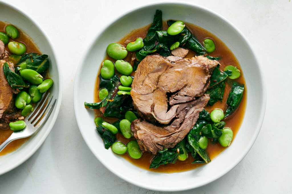 فطيرة الفول المدثم وزيت الزيتون الصحية