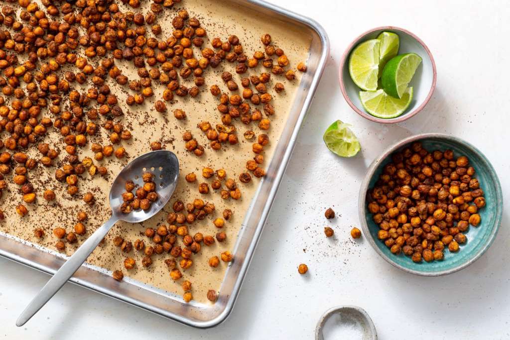 حمص مهروس بزيت الزيتون والكمون لمرضى السكري