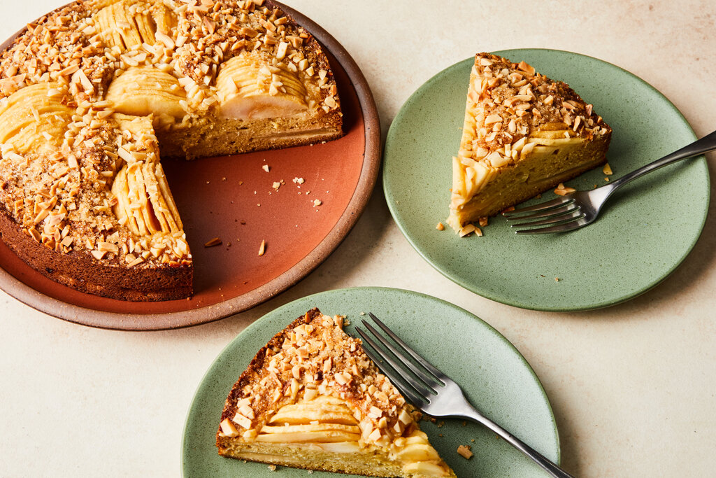 فطيرة الكرنب والحمص من الحبوب الكاملة